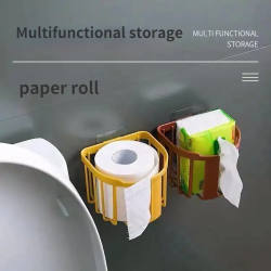 Porte-Papier Toilette en plastique, Support de Papier Toilette Autoportant