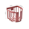 Porte-Papier Toilette en plastique, Support de Papier Toilette Autoportant