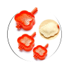 Lot de 3 moules à pastels, ravioli forme papillon de différentes dimensions