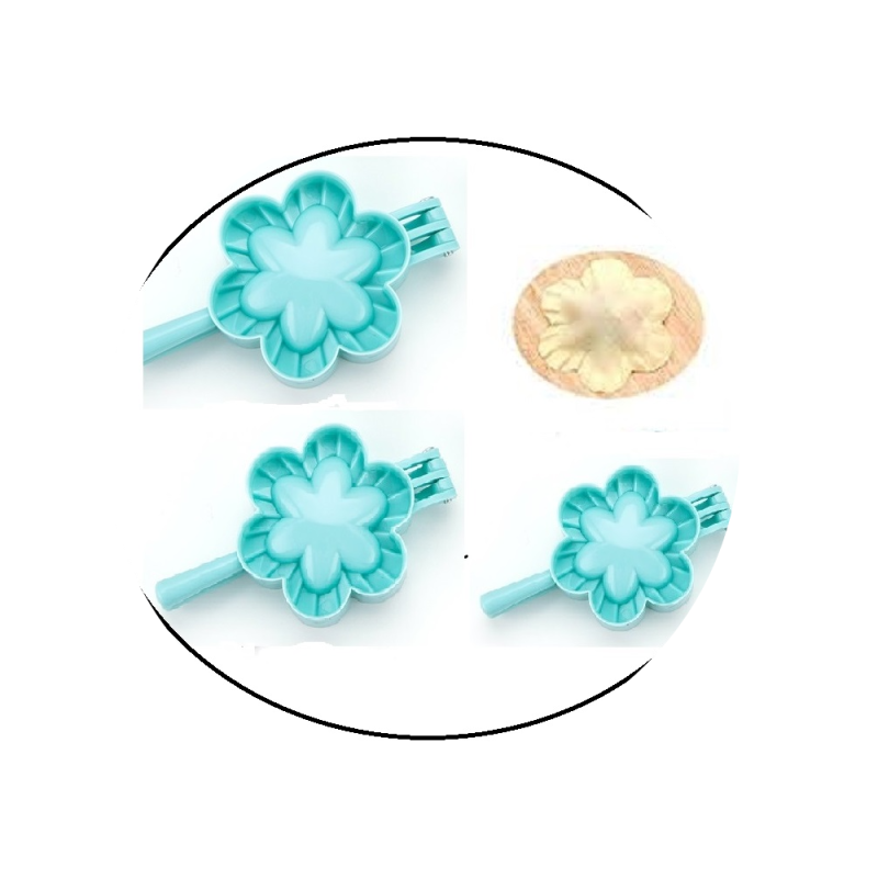 Lot de 3 moules à pastels, ravioli forme fleur de différentes dimensions