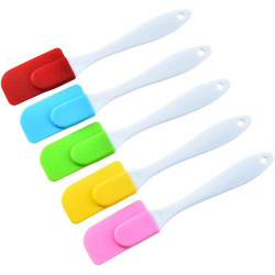 Lot de 4 petites spatules en silicone