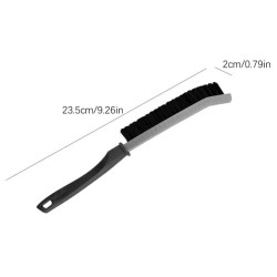 Lot de 2 Brosses De Nettoyage Des Interstices, des coins difficilement accessibles