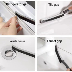 Lot de 2 Brosses De Nettoyage Des Interstices, des coins difficilement accessibles