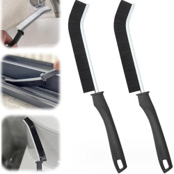 Lot de 2 Brosses De Nettoyage Des Interstices, des coins difficilement accessibles