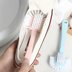 Lot de 2 Brosses de lavage de chaussures multifonctionnelle à cinq côtés
