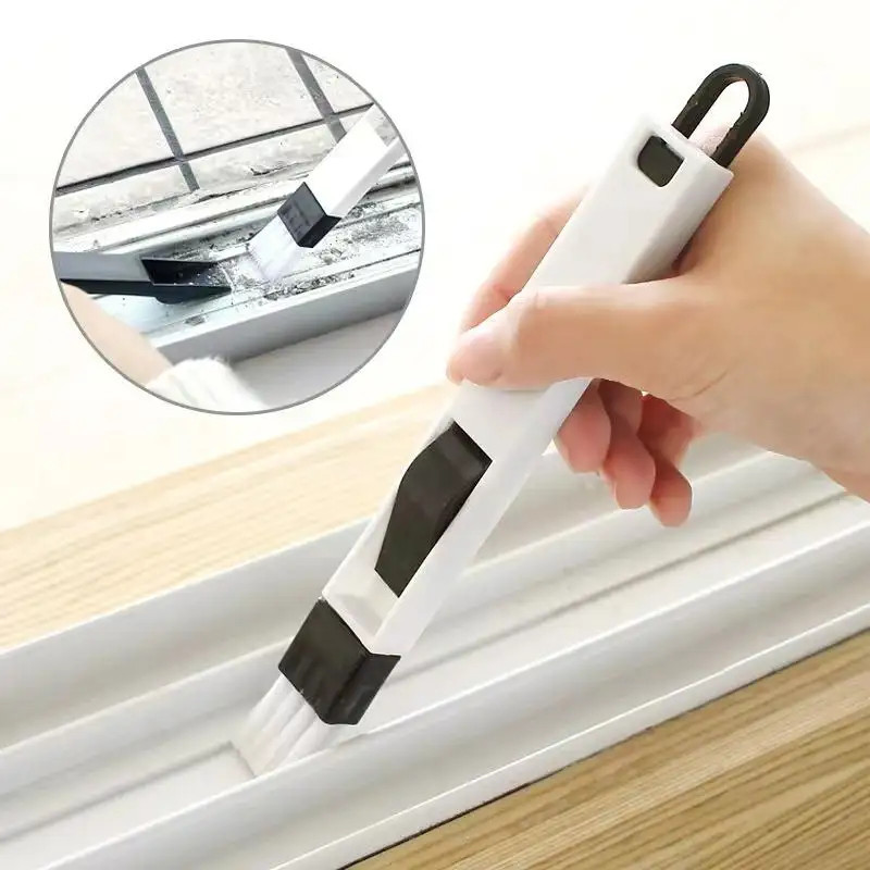 Petites brosses de nettoyage pour rainures de fenêtre, outil de nettoyage des fentes