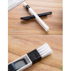 Petites brosses de nettoyage pour rainures de fenêtre, outil de nettoyage des fentes