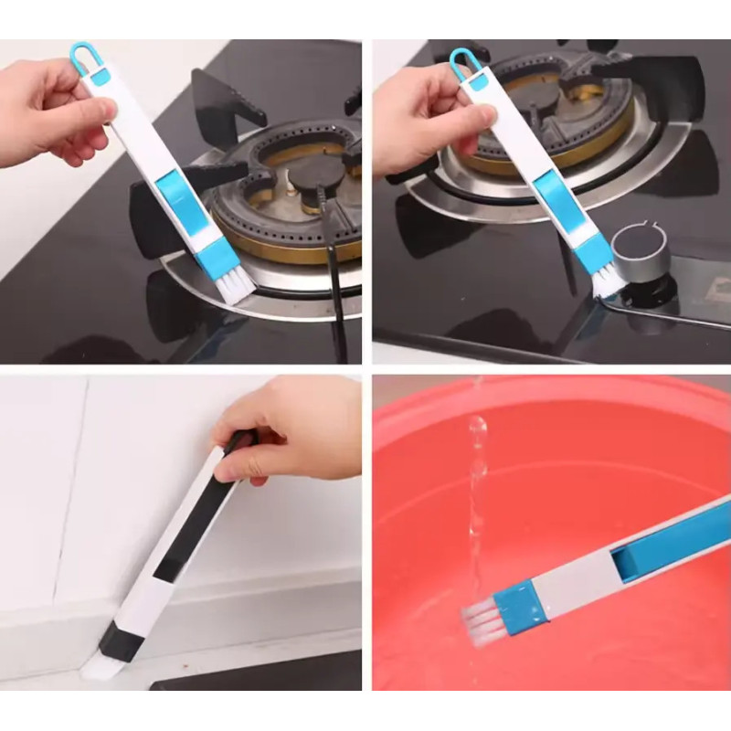 Petites brosses de nettoyage pour rainures de fenêtre, outil de nettoyage des fentes