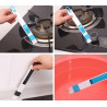Petites brosses de nettoyage pour rainures de fenêtre, outil de nettoyage des fentes