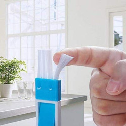 Petites brosses de nettoyage pour rainures de fenêtre, outil de nettoyage des fentes