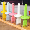 Boite de marinade avec son pinceau en silicone pour barbecue, pâtisserie...