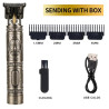 Tondeuse À Cheveux Pour Hommes et femmes, Rasoir Électrique, Barber, Rasoir Professionnel Vintage T9, Finition Moustache