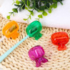 Lot de 4 capuchons de protection pour tête de brosse à dent en plastique pour salle de bain, de voyage