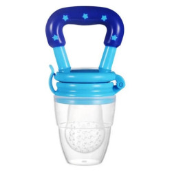 2 Tétines à fruits pour bébé à mâcher (1petite de 6 à 9 mois et 1 grande + 9 mois)