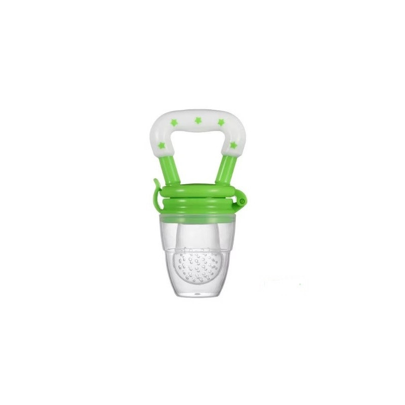 2 Tétines à fruits pour bébé à mâcher (1petite de 6 à 9 mois et 1 grande + 9 mois)