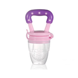 2 Tétines à fruits pour bébé à mâcher (1petite de 6 à 9 mois et 1 grande + 9 mois)