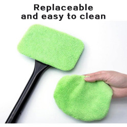 1 Raclette Microfibre Anti Buée Lave Pare Brise