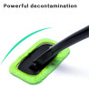 1 Raclette Microfibre Anti Buée Lave Pare Brise