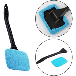 1 Raclette Microfibre Anti Buée Lave Pare Brise