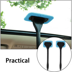 1 Raclette Microfibre Anti Buée Lave Pare Brise