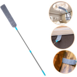 1 Balayeuse à Manche pour Nettoyer et sous Les Meubles. Brosse de nettoyage - Télescopique  1,3m