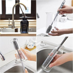 Brosse à tasse, verre, biberon...