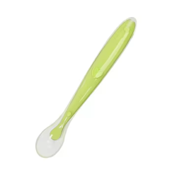 Cuillère pour bébé en silicone,