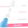 Aspirateur nasal pour bébé en silicone avec succion