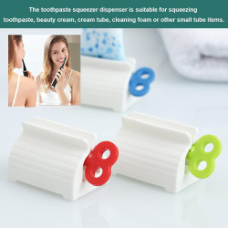 presse-tube à dentifrice, support rotatif pour tube de dentifrice