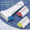 presse-tube à dentifrice, support rotatif pour tube de dentifrice