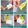 presse-tube à dentifrice, support rotatif pour tube de dentifrice