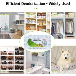Désodorisants pour réfrigérateur, placard, armoire - Charbon actif naturel pour lutter contre les odeurs