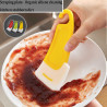 Grattoir en Silicone pour Poêles, Racle, Spatule pour la Cuisine