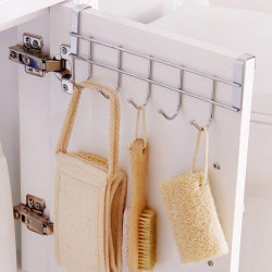 Crochet de porte de placard pour serviettes, vêtements, foulards. Rangement polyvalente pour la cuisine et la salle de bain